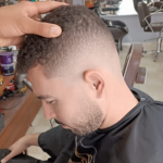 Cabelos Masculinos, Corte high fade degradê navalhado